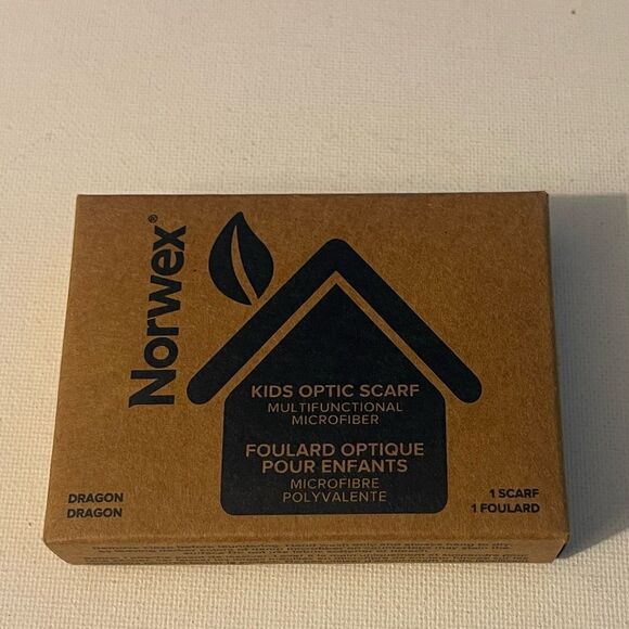 Norwex Kid’s Optic Scarf Dragon Limited Edition NWT - Picture 12 of 12